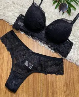 CONJUNTO COM BASE RENDADO - Código 361-2