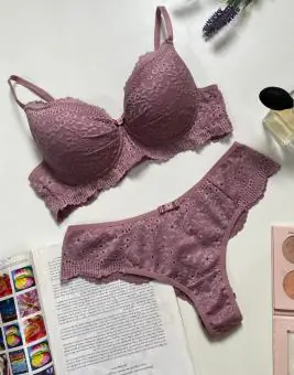 CONJUNTO COM BASE RENDADO - Código 361-74