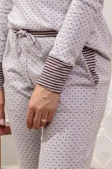 Pijama Feminino em Malha Soft