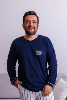 PIJAMA MASCULINO INVERNO - Código 984-14